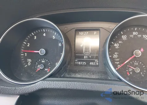 2016 Volkswagen Passat 1.8T S из США, поврежденный, VIN 1VWAT7A36GC039971